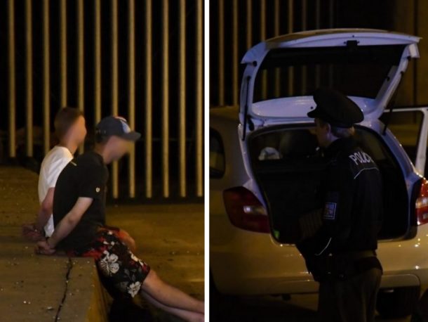 FOTO Policie našla kradené auto Řidič byl pod vlivem drog a se