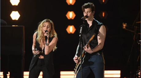 Shawn Mendes and Miley Cyrus