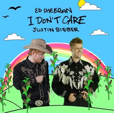 Ed Sheeran a Justin Bieber nedávno vydali společný singl I Don't Care