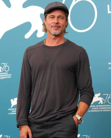 Brad Pitt na filmovém festivalu v Benátkách