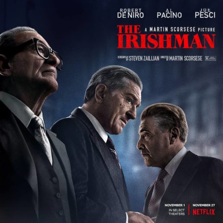 Plakát k novému filmu The Irishman