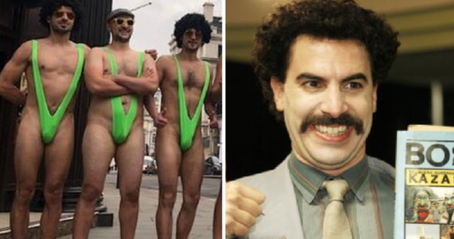 Borat Pr Stunt Naked Wrestling For Dvd Launch acsfloralandev