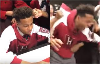 Tohle je radost! Chlapec (16) se dostal na&nbsp;Harvard, jeho reakce vás dostane. VIDEO