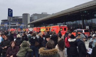 Letiště v&nbsp;Hamburku bylo hodinu uzavřeno kvůli pepřovému spreji