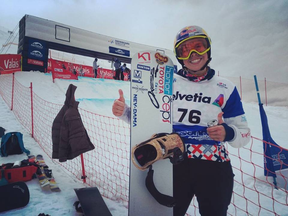 Snowboardcrossařka Samková se stala mistryní světa