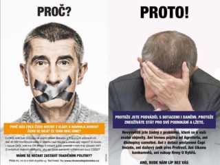 Andrej Babiš to schytal za svou kampaň “Proč?” Reakce si za rámeček nedá