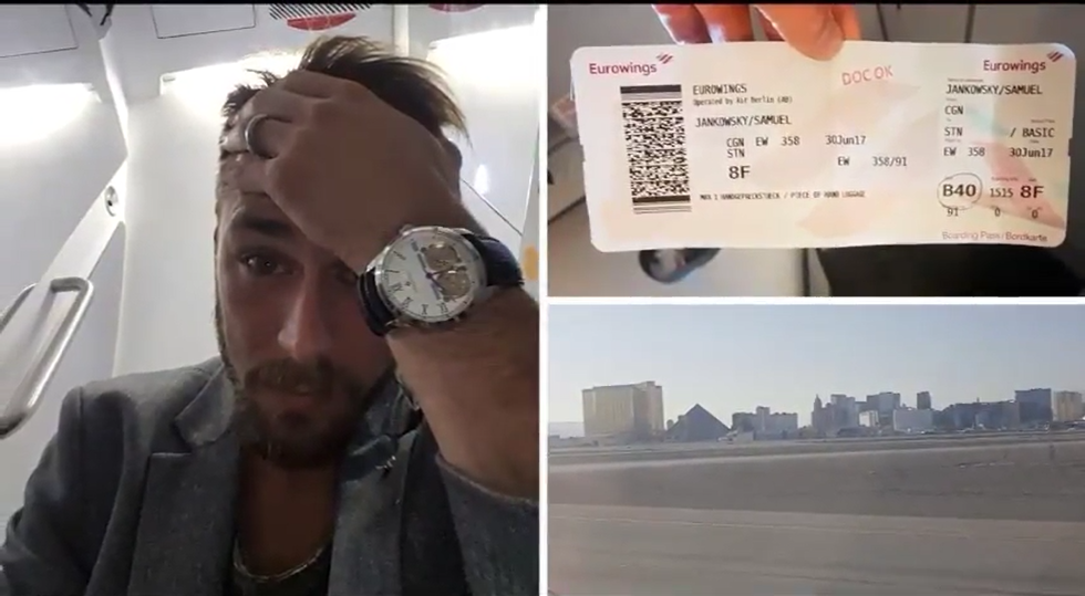 GALERIE: Koupil si letenku do Velké Británie, doletěl do Las Vegas! Jak je to možné?