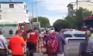 VIDEO z&nbsp;dopravní nehody zachytilo podivnou postavu. Je to snad duch zemřelého?