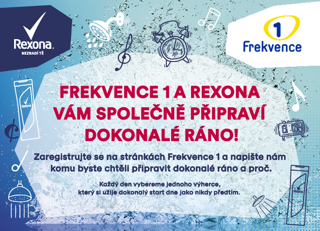 Frekvence 1 a Rexona vám společně připraví dokonalé ráno!