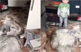 Dva raubíři vtrhli mamince do kuchyně, VIDEO z&nbsp;místa činu stojí za to