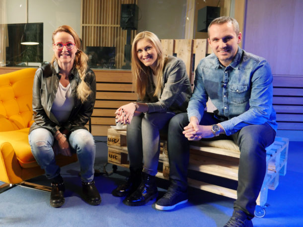 Pojítko mezi muži mého života? Alfa samci, řekla Vendula Pizingerová v&nbsp;pořadu Host Frekvence 1
