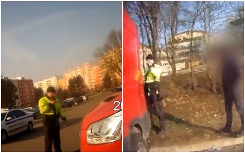 VIDEO: Za mužem v&nbsp;mrazicím voze zapadly dveře, uvnitř strávil přes hodinu