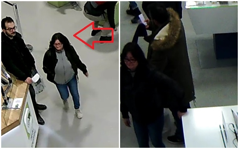 Neznáte ji? Cizí peněženku si žena pohotově strčila do kapsy
