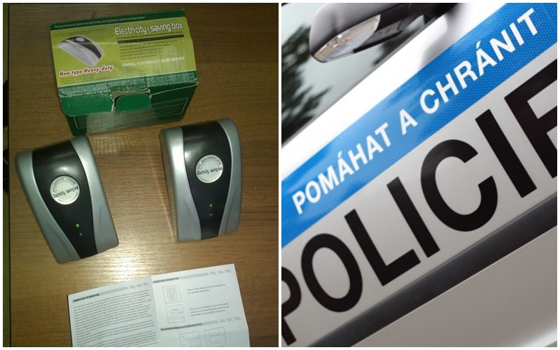 Policie varuje před nákupem přístroje, který prý šetří proud