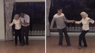 Věk je jen číslo! Tanečnice (93) předvádí ve VIDEU své dovednosti