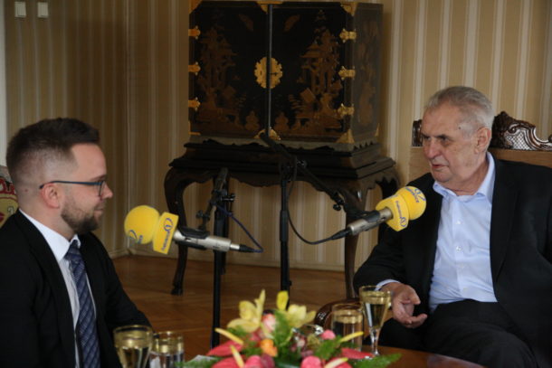 Press klub: Celý rozhovor s&nbsp;Milošem Zemanem. AUDIO