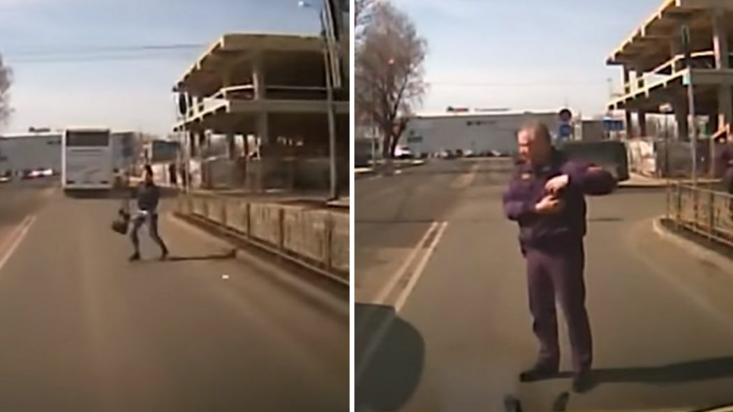 Šílené VIDEO! Žena kvůli pojistce skočila pod auto