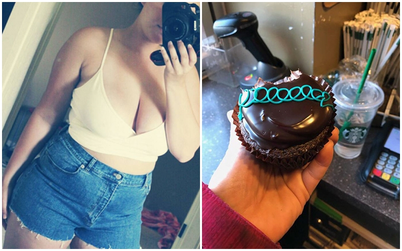 FOTO: Dívku v cukrárně urazili kvůli nadváze! její reakce baví internet