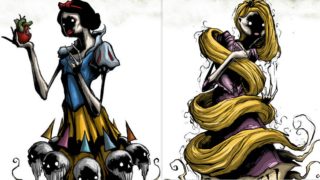 GALERIE: Jak by vypadaly princezny z&nbsp;pohádek od Disneyho v&nbsp;temné verzi?