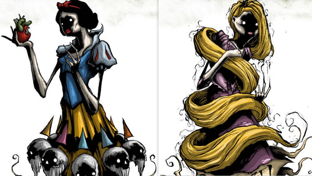 GALERIE: Jak by vypadaly princezny z&nbsp;pohádek od Disneyho v&nbsp;temné verzi?