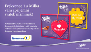 Frekvence 1 a&nbsp;Milka vám zpříjemní svátek maminek!