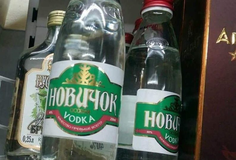 V Rusku se prodává vodka pod názvem Novičok