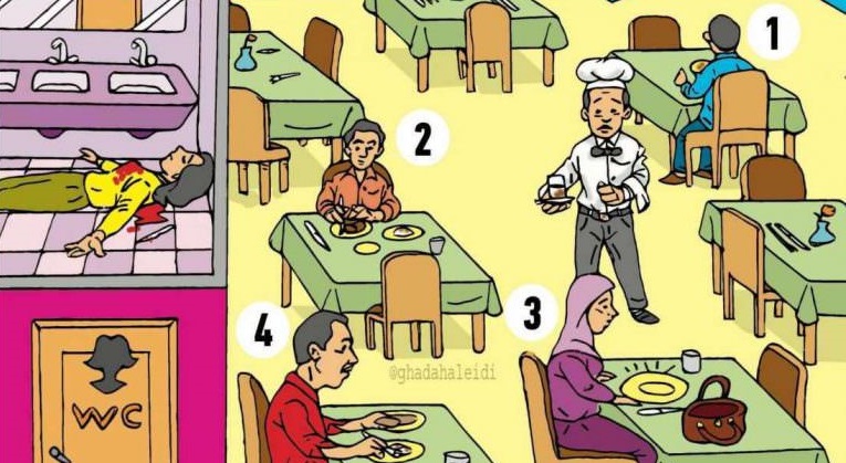 Hádanka: Který z&nbsp;hostů je vrah? Vyzkoušejte své detektivní nadání!