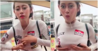 VIDEO: Žena použila okno u&nbsp;auta jako zrcátko. Okamžitě toho litovala!