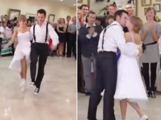 VIDEO: Novomanželské taneční číslo bere dech. Trénink trval několik měsíců