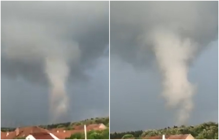 VIDEO: Na&nbsp;Litoměřicku řádilo tornádo! Vše se povedlo natočit