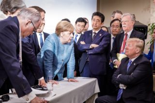 Fotografie lídrů G7 vyvolala poprask na&nbsp;sociálních sítích