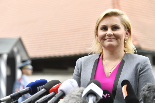 Malá odstupovat nehodlá: Mé svědomí je čisté, řekla na&nbsp;tiskové konferenci