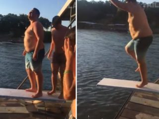 VIDEO: Muž podcenil svou váhu. Jeho trapas baví celý svět