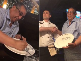 VIDEO: Muž si chtěl rezervovat stůl v&nbsp;plné restauraci. Neuvěříte, za koho se vydával!