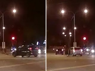 Dítě vypadlo za jízdy z&nbsp;auta. VIDEO, ze kterého vás bude mrazit
