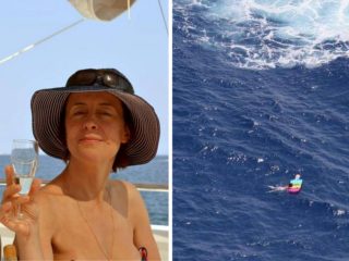 FOTO: Ženu odnesl proud na&nbsp;otevřené moře. Přes 20 hodin bojovala o&nbsp;život