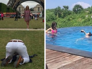 Po krk ve vodě! GALERIE mužů, kteří fotí své přítelkyně v&nbsp;krkolomných pózách