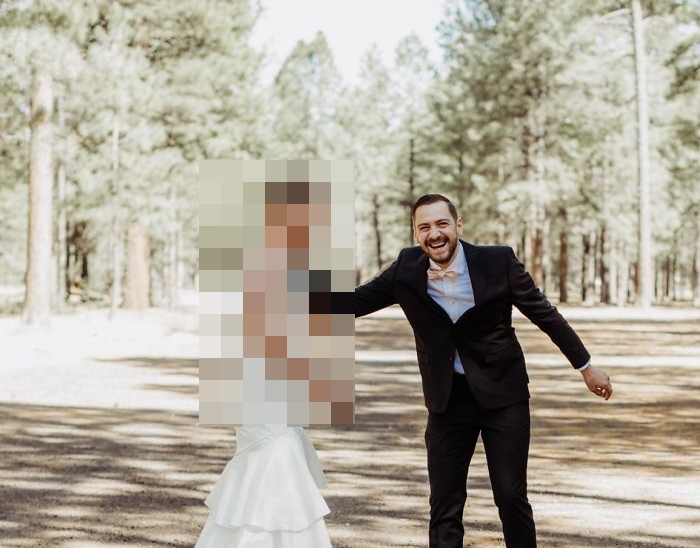 Ženich dostal trému, nevěsta se ho rozhodla překvapit. Jeho reakce vás dostane!