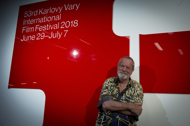 Režisér Terry Gilliam představil ve Varech svého Dona Quijota