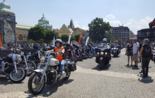 Centrem Prahy v&nbsp;sobotu projede 4000 motorek Harley-Davidson