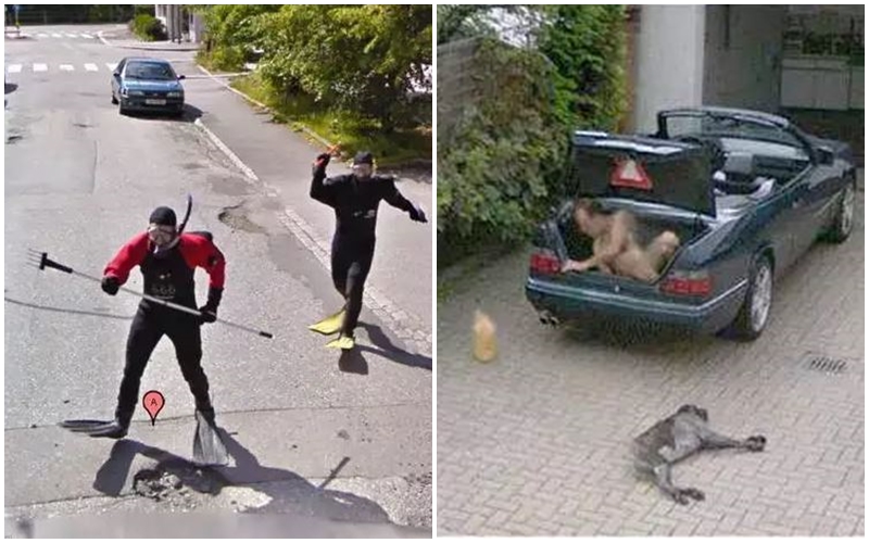 GALERIE: To nejdivnější z Google Maps! Co všechno kamery zachytily?