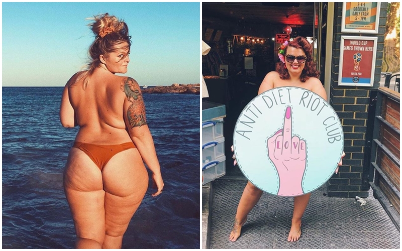 GALERIE: Vzpoura proti dietám! Žena založila »antidietový klub«