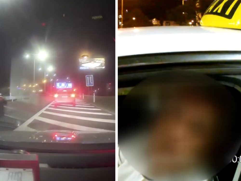 VIDEO: Taxikář si dělal z policistů dobrý den. Usedl za volant i přes zákaz řízení