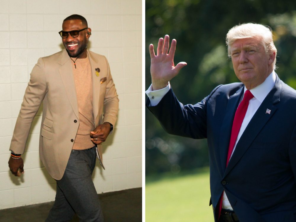 Hvězdný basketbalista James kritizoval Trumpa, ten si to nenechal líbit