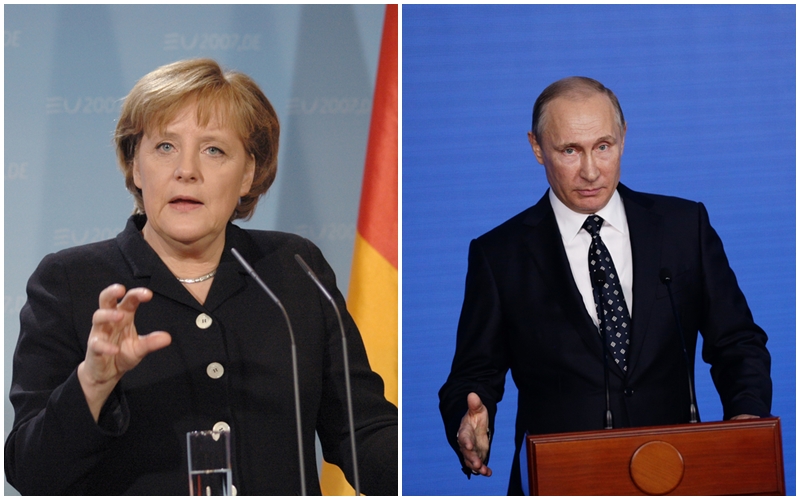 Putin míří za Merkelovou, po cestě se zastaví na rakouské svatbě