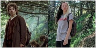 GALERIE: Sen všech fanoušků! Dívka si zahrála na&nbsp;hobita a&nbsp;navštívila místa z&nbsp;Pána prstenů
