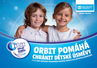 Orbit už potřetí podpoří SOS dětské vesničky. Zapojte se i&nbsp;vy!