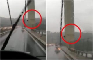 VIDEO: Řidič natočil záběry 7 minut před zřícením janovského mostu!