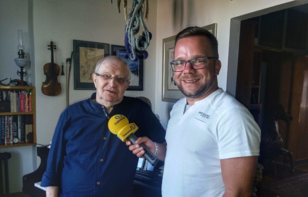 60letou existenci divadla Semafor chceme oslavit speciální revue, řekl v&nbsp;Press klubu Jiří Suchý