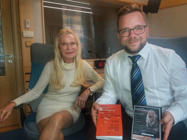 Herec musí ovládat jazyk, jinak nemůže hrát, řekla v&nbsp;Press klubu Jitka Frantová Pelikánová
